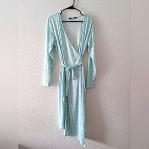 Manaola Kawelu Faux Wrap Dress